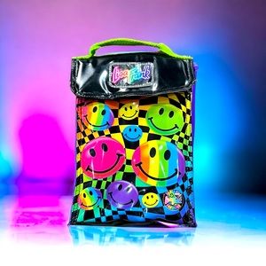 Lisa Frank Vintage Insulated Lunch Bag Groovy Smiley Face